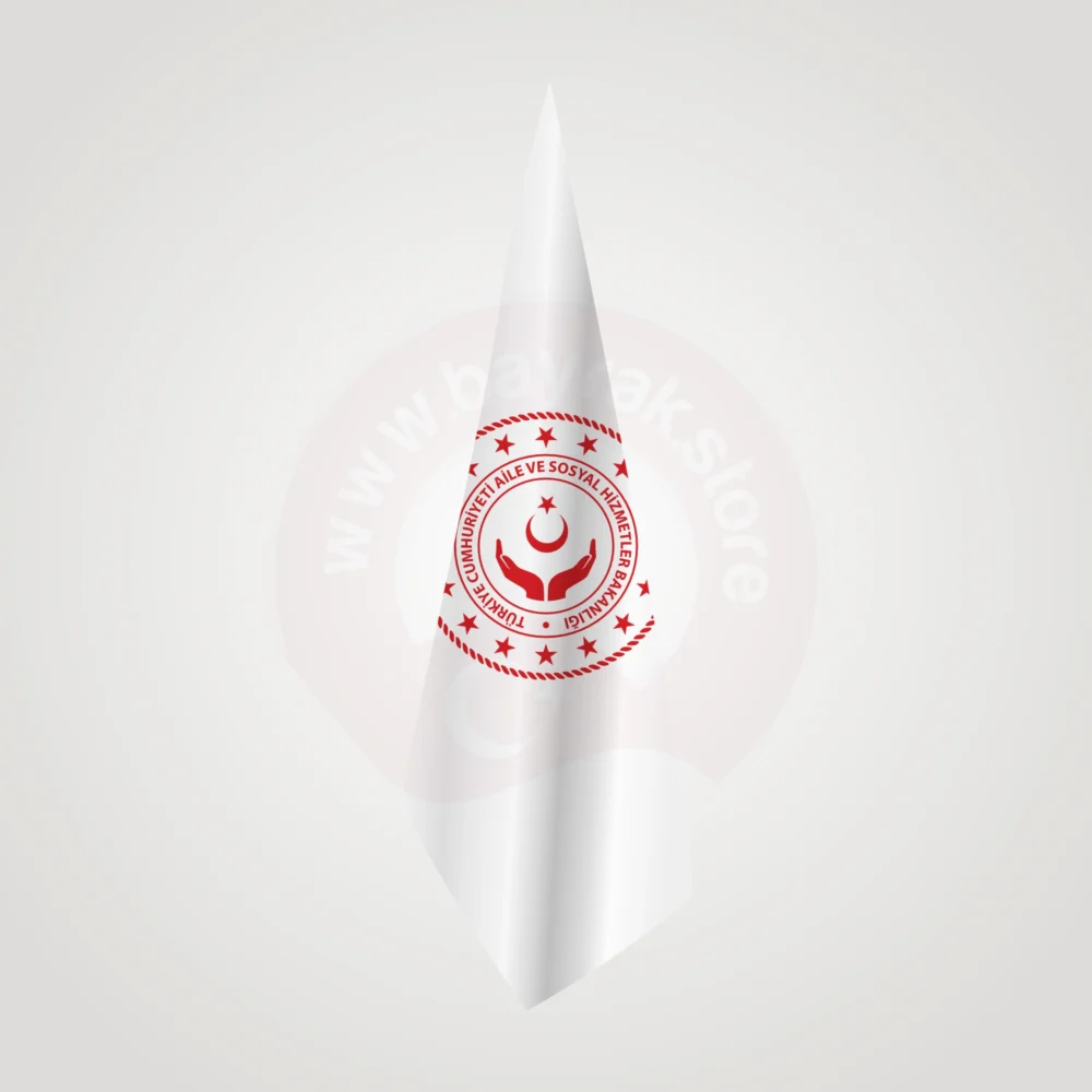 Aile ve Sosyal Hizmetler Bakanlığı Makam Bayrağı